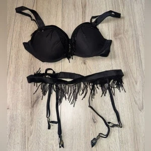 Victoria's Secret Push Up BH Dessous Set schwarz sehr sexy - Bild 1 von 3