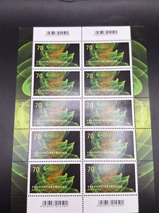 Federación 2017 ondas gravitacionales nuevo sello hoja hoja hoja pequeña Alemania - Imagen 1 de 1