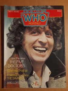 Doctor Who Monthly - No. 80 : Sept 1983 - The Five Doctors : Preview - Picture 1 of 1