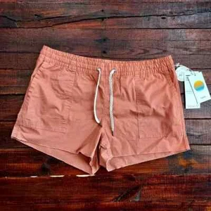 Vuori Vintage Ripstop Athletic Women's Shorts NWT Size Large - Picture 1 of 8