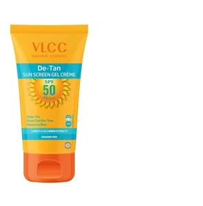 VLCC De-Tan Sun Screen Gel Creme SPF 50 3.3 Fl.Oz - Picture 1 of 1