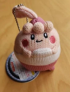 Takara Tomy Chansey Pokemon Nintendo Plush 2008 4" w/ Tags Japan Distribution - Foto 1 di 12