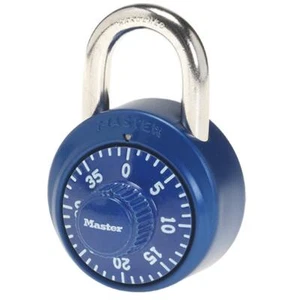 Master Lock 1530DCM Lucchetto Combinazione Locker Lock, 1 Confezione, Colori Assortiti - Foto 1 di 6