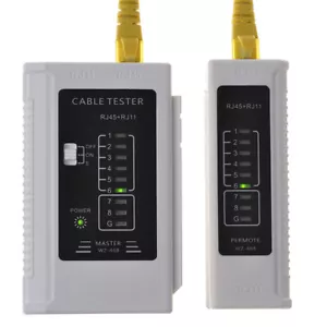 RJ45 Cable lan tester Network Cable Tester RJ45 RJ11 RJ12 CAT5 CAT6 Cable Tester - Picture 1 of 12