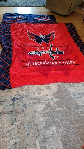 Washington Capitals Bedding Full/Queen 3 Piece Comforter OFFICIAL NHL Cover