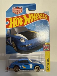 Hot Wheels '96 Porsche Carrera HW The '90S 1/10 Blue 174/250 New Magnus Walker - Picture 1 of 3