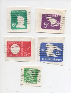 United States used cut square U546 U550 U551 U557 UX55 - Picture 1 of 1
