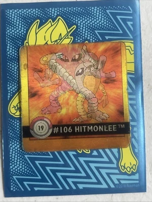 Pokemon Card 1999 Action Flipz Premier Edition Holo Hitmonlee 19 Series One - Image 1 of 2