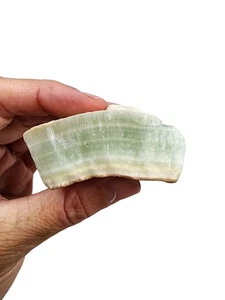 Pistachio Calcite Crystal Mexico 124.4 grams. - Picture 1 of 4