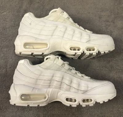 Nike Air Max 95 Recraft Triple White Kids Size 4Y Womens 5.5 CJ3906-100 - Image 1 of 4