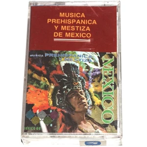 Musica PreHispanica Y Mestiza De Mexico (Cassette Tape 1990) VIKC 129 NEW SEALED - Picture 1 of 4