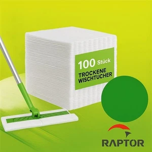 100 Stück elektrostatische Staubtücher – Einweg-Trockenreinigungstücher kompatib - Bild 1 von 6