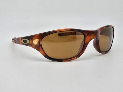 Oakley 03-136 Fives Gen 1 Tortoise Frame Gold Iridium Lens Sunglasses 51-14-131 - Image 1 of 4