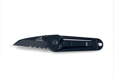 Gerber 05898 Ridge Folding Knife Money Clip Key Ring - Image 1 of 4