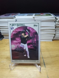 2023 Topps X Bob Ross The Joy of Baseball Corbin Carroll #67 AZ D-Backs (RC) - Bild 1 von 2