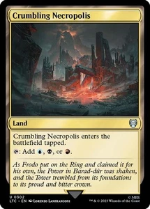 MTG - Crumbling Necropolis - Lord of the Rings Commander - Magic the Gathering - Picture 1 of 1