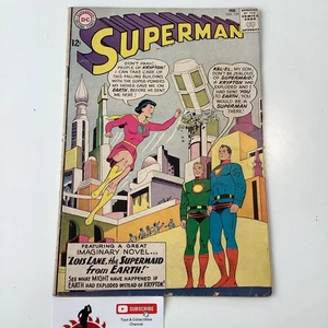1963 Superman #159 novela imaginaria de grado medio Lois Lane The Supermaid DC Comics - Imagen 1 de 5
