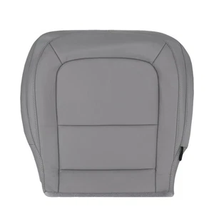 New Gray Driver Passenger Leather Bottom Seat Cover For Chevy Colorado 2015-2022 - Picture 1 of 10