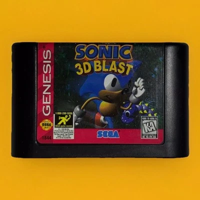 Sonic 3D Blast (Sega Genesis, 1996) - Image 1 of 2
