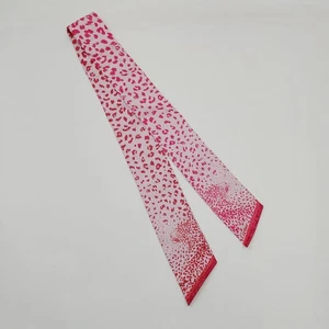 NO TARIFF Cartier Scarf Pinks Silk100% Reds Silk100% 4152656 - Picture 1 of 10