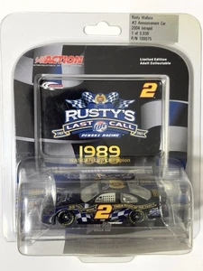 2004 Rusty Wallace #2 Rusty’s Last Call Announcement 1/64 NASCAR Diecast Action - Picture 1 of 3