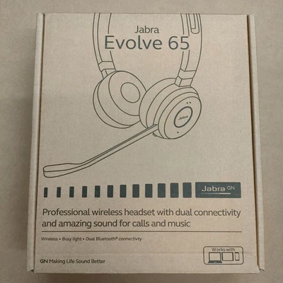 Jabra Evolve 65 SE USB-A UC Stereo - (6599-839-409) - Image 1 of 2