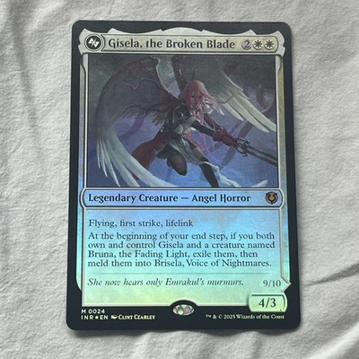 MTG Gisela, the Broken Blade INR NM M 024 Legendary Creature Angel Horror Magic - Image 1 of 4