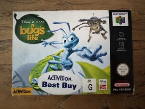 Disney Pixar Bugs Life Nintendo N64 PAL Version Boxed With Manualš„HOT GAMEš„ - Picture 1 of 14