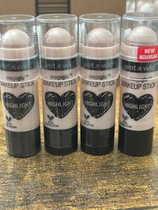 Wet n Wild MegaGlo Highlighter Stick, When The Nude Strikes 800 - 4 Pack - Picture 1 of 3