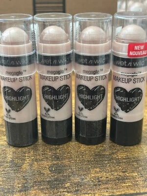 Wet n Wild MegaGlo Highlighter Stick, When The Nude Strikes 800 - 4 Pack - Image 1 of 3
