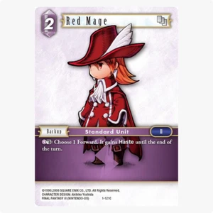 Final Fantasy TCG Red Mage (Refia) - Opus I (OP1) 1-121C - Picture 1 of 2