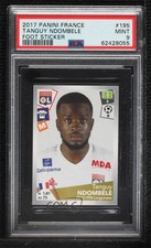 2017-18 Panini Foot Album Stickers Tanguy Ndombele #195 PSA 9 MINT