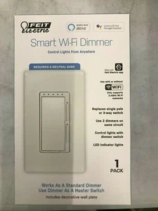 Feit Electric Feit Smart Wi-Fi Light Dimmer 3-WAY Switch - Picture 1 of 5