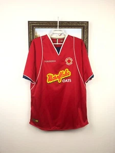 Crewe Alexandra Home football shirt 2007 Soccer Jersey Mens Trikot Red Size L - Picture 1 of 14