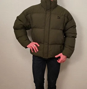 Puma Puffer Jacke Jacket Steppjacke Winterjacke Grün Gr. XXL - Bild 1 von 9