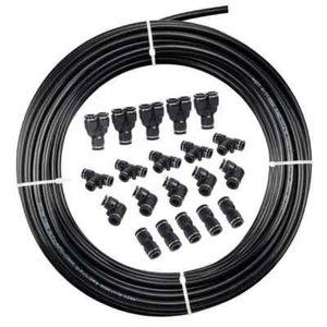 Manguera de paseo aéreo de nailon 3/8" OD 100 FT SAEJ844 línea de freno de aire empujar para conectar accesorios - Imagen 1 de 16
