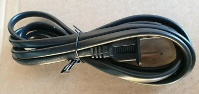 6ft Power Cable US 2 Pin Plug to C7 Lead Fig 8 Cable Figure of Eight Usa x100 - Image 1 of 4