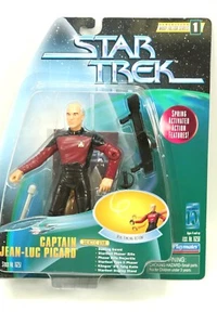 NEU *Versiegelt* Star Trek TNG Playmates 6" Figur PICARD Warp 1 Feder Schwert Arm - Bild 1 von 2