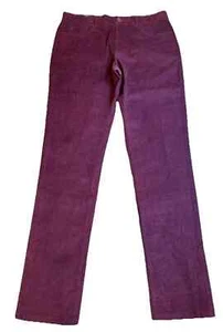 Pantalones de pana Holderness & Bourne para hombre BORGOÑA ajuste a medida nuevos con etiquetas - Imagen 1 de 4