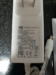 Power Supply zb-h140017a-r, ADT smartthings, Vivint, 2GIG-AC2-PLUG 5.5mm x 2.1m - Picture 1 of 1