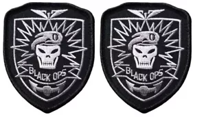 Call of Duty Black Ops Embroidered Tactical Patch | 2PC HOOK BACKING 3.5"x2.75" - Picture 1 of 2