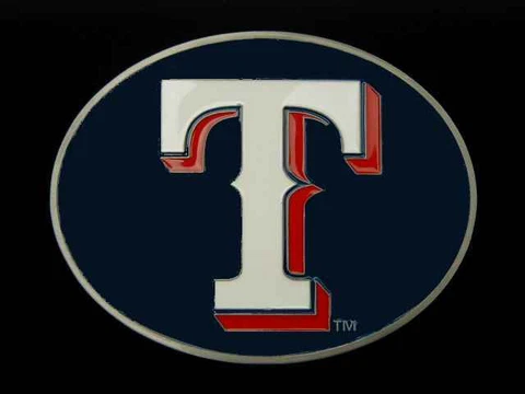 TEXAS RANGERS LOGO BELT BUCKLE BUCKLES NEW! Cover