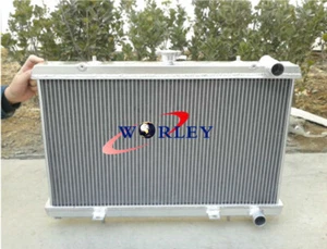 Alu Radiator For Nissan Silvia S13 180SX 200SX CA18DET CA18 1.8 Turbo MT 1988-94 - Picture 1 of 5
