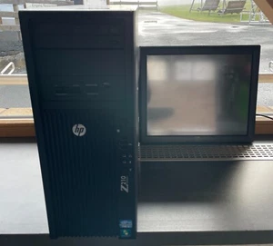 hp z210 workstation + elo touch screen monitor + maus - Bild 1 von 5