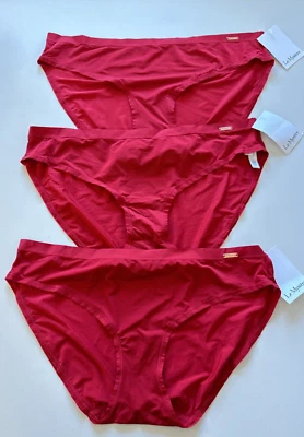 ¡NUEVO CON ETIQUETAS! Lote de 3 bragas de bikini Le Mystere para mujer talla L/XL Infinite Comfort ropa interior Foto 1 de 4