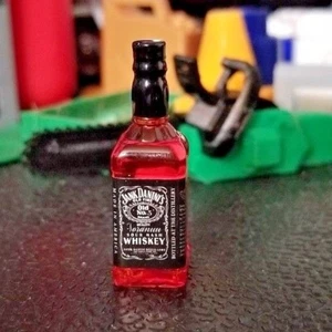 Mini accesorio de botella de whisky en miniatura a escala 1/10 - Imagen 1 de 7