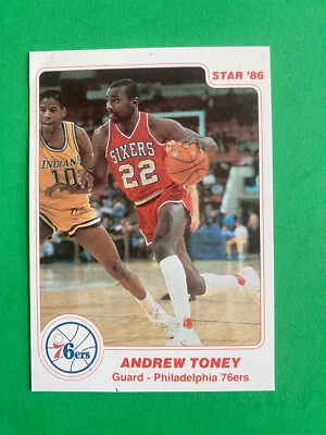 1985-86 Star - Andrew Toney #8 - Philadelphia 76ers - Image 1 of 2