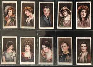 Wills Zigarettenkartenset CINEMA STARS 2. Serie 1928 - Norma Shearer Clara Schleife - Bild 1 von 2