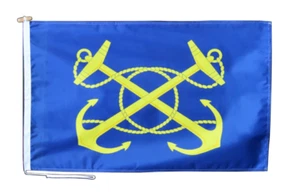 Royal Naval Supply and Transport Service Flag With Rope & Toggle - Various Sizes - Picture 1 of 7