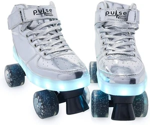 National Sporting Goods Teen Chicago Pulse pattino ricaricabile con illuminazione argento 4 - Foto 1 di 15